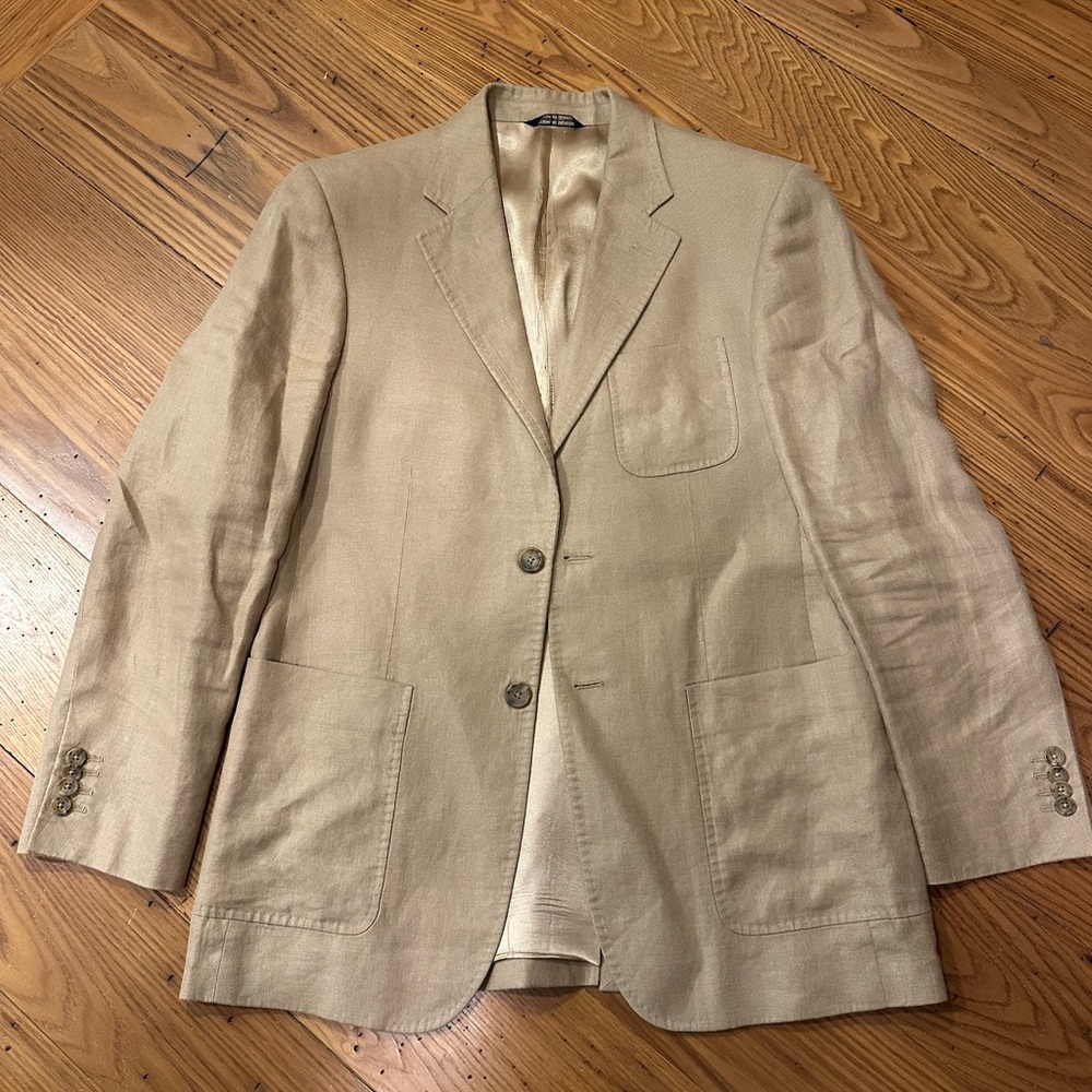 Banana republic 100% linen sport coat